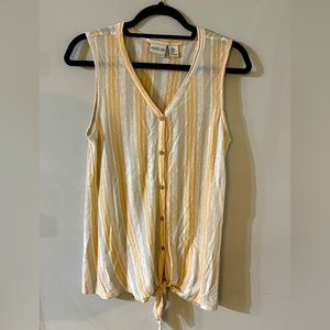 ✨2/$30✨100% Linen Sleeveless Top